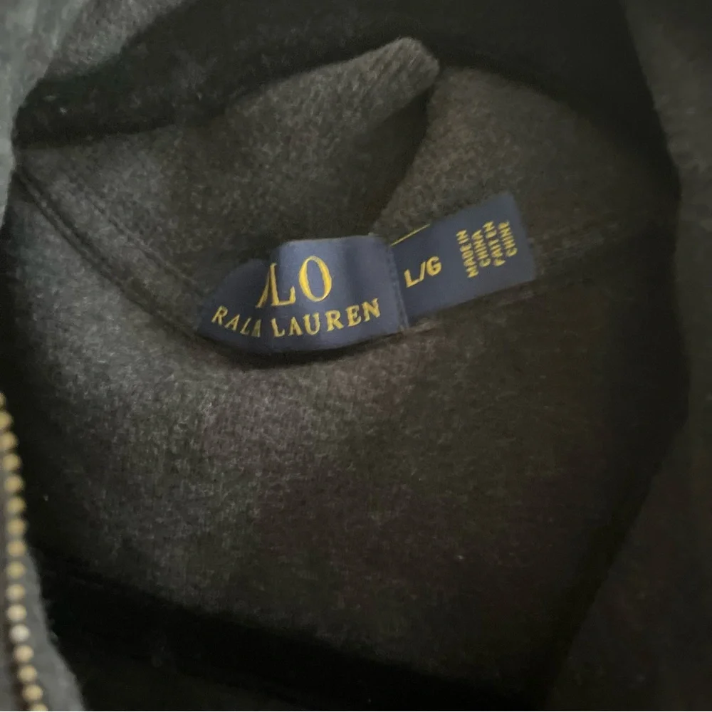 Polo Ralph Lauren mens zip up‎ sweater excellent condition